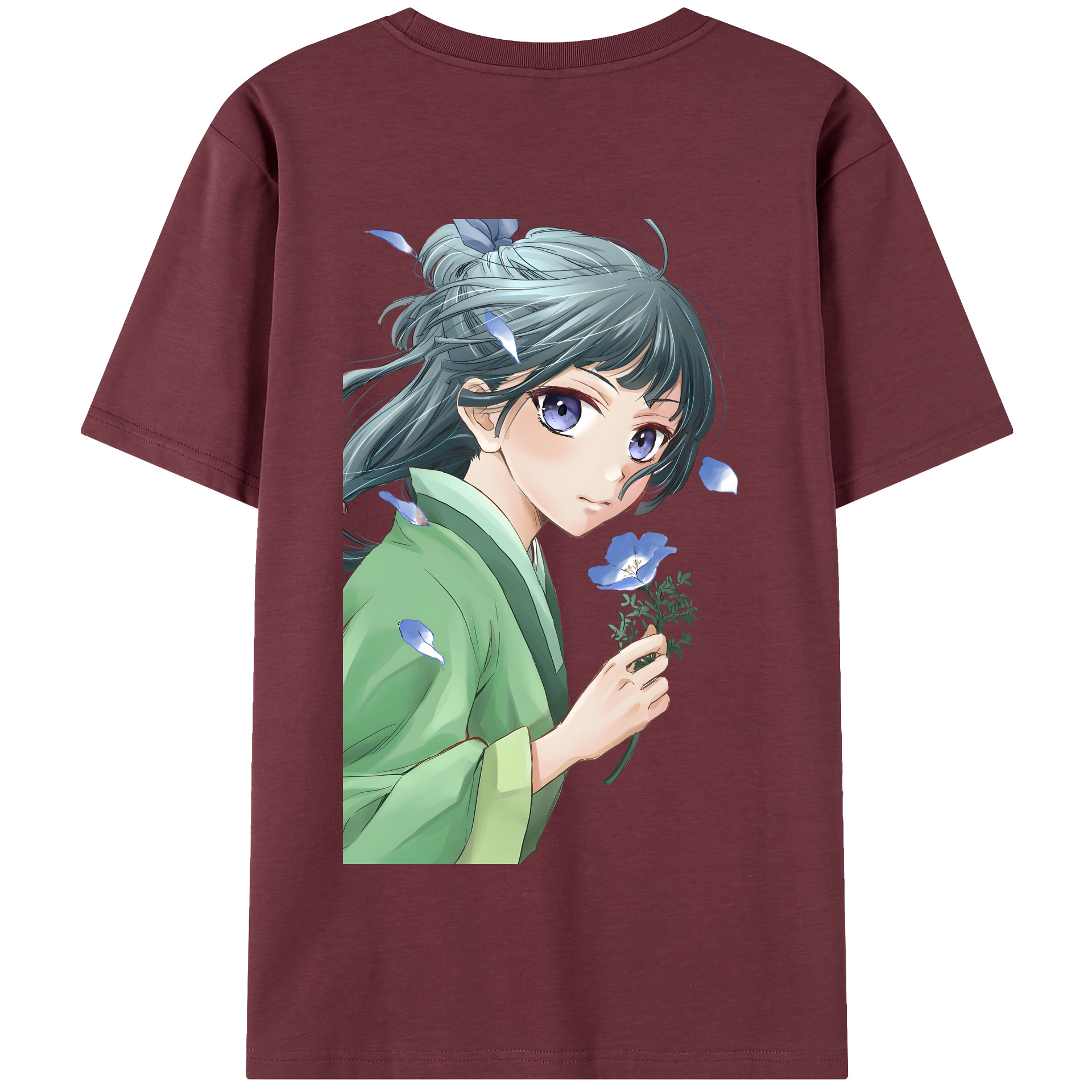 （画像用） 薬屋のひとりごと The Apothecary Diaries 綿100％半袖Tシャツ（背面プリント）